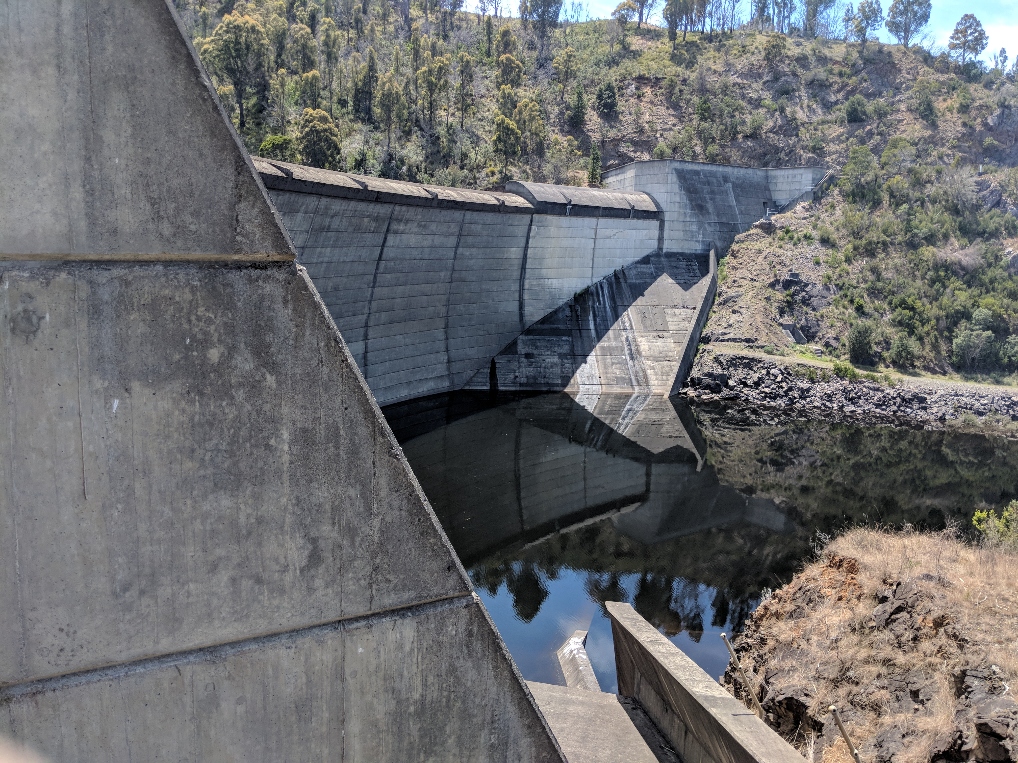 Repulse Dam on River Derwent